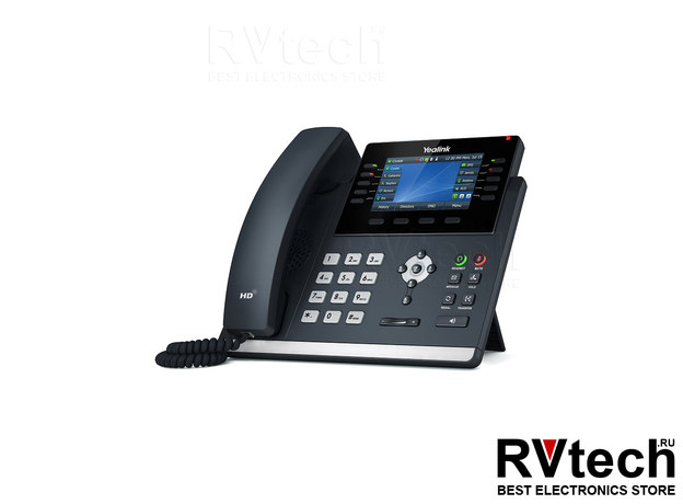 IP-телефон Yealink SIP-T46U, Купить IP-телефон Yealink SIP-T46U в магазине РадиоВидео.рф, Настольные IP-телефоны