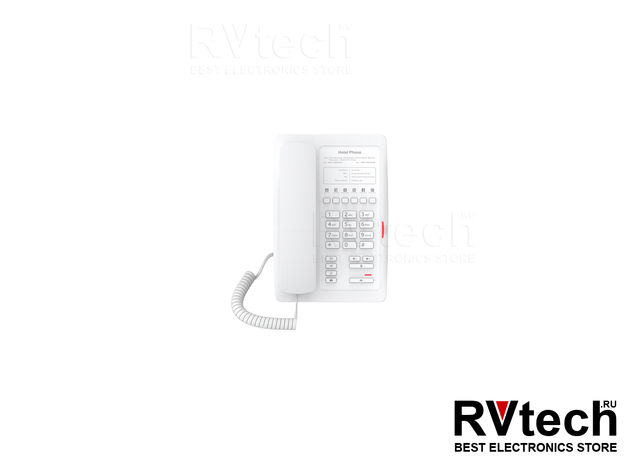 IP-телефон Fanvil H3W, белый, Купить IP-телефон Fanvil H3W, белый в магазине РадиоВидео.рф, Отельные телефоны